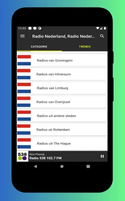 Radio Netherlands - Dutch Radio Stations Radio NL android App screenshot 6