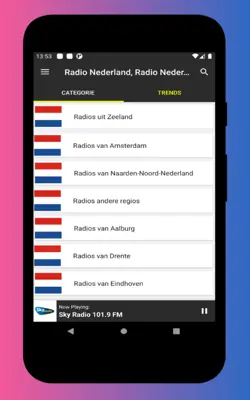 Radio Netherlands - Dutch Radio Stations Radio NL android App screenshot 7